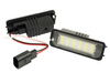 LHLP016S28 LED nummerplade belysning VW Golf 4 5 6, Passat B6 B7 CC, Polo, Seat Leon, Ibiza, Porsche Cayenne 