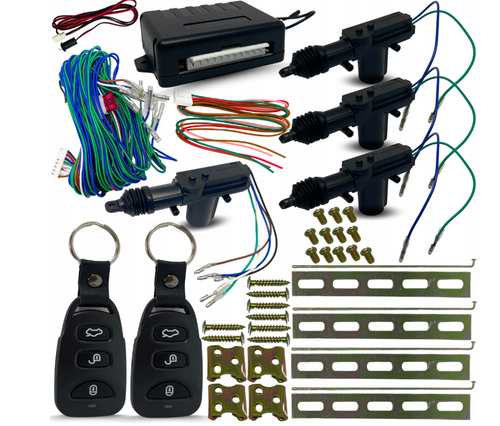 AL103M | Central locking set with two remote controls | Master and slave actuators