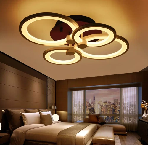 RLC-C48W-B | Modern ceiling lamp | LED ceiling lamp | Black