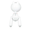 Lampă de birou LED în formă de cățeluș, reglare a intensității luminoase, acumulator USB | Waggy Puppy | YG-TD104-W