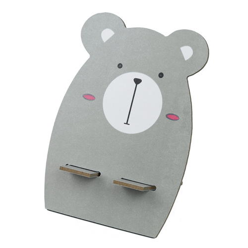 PSI-CF001-OURS | Stand, support de téléphone en forme d'ours