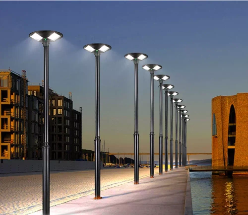 LDT-B240 | Lanterna Stradale, Lampada Solare UFO LED | 300W, 8Ah, IP65, 240 LED SMD5730 | grande pannello solare 6V/13W | A distanza