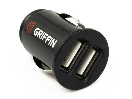  Car Charger 2x USB 2.1A U3-Black