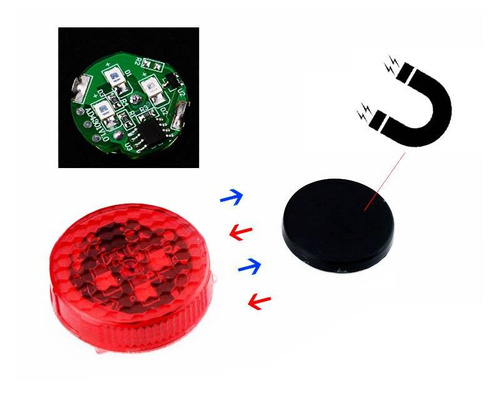 LED Door Warning Light - výstražná světla ve dveřích auta - 2 ks