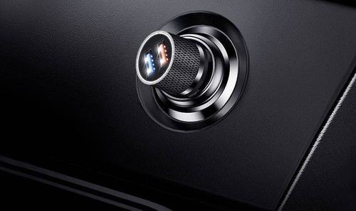 WC7W-Black | Car charger | compatible with Dash Charge and VOOC 4.0 and 3.0 standards