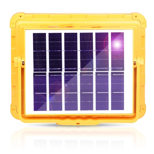 TGD-200W-YELLOW | Solar Work Lamp | Power Bank Function | LED