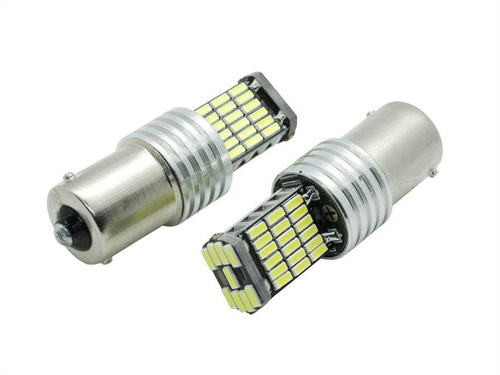 Automobilio LED lemputė BA15S 45 SMD 4014