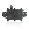 Waterdichte kabeldoos IP68 3-polig | Elektrische connector 450 V 24 A voor kabels 4–11 mm | M686-C3