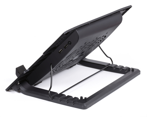 F2-BLACK | Cooling pad - 9-17 '' laptop stand