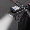 3в1 LED велосипедна лампа с клаксон | Държач за GPS компютър или телефон Garmin | Умно осветление с вградена батерия | 05BQ0062