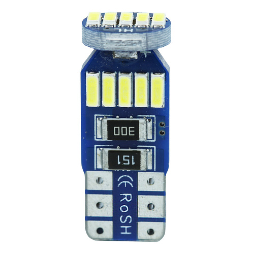 LED-Autoleuchtmittel | W5W T10, 15 SMD 4014, CAN BUS, 10 Stück | 2