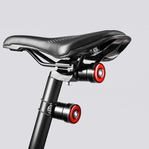 Luz traseira inteligente para bicicleta | Iluminação LED com sensor de freio | Luz traseira de LED para bicicleta à prova d'água IP65 com função de frenagem e carregamento USB | WD-SR