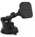 Kfz-Handyhalterung | magnetisch, für Frontscheibe, 2 Metallplatten | PSI-M042