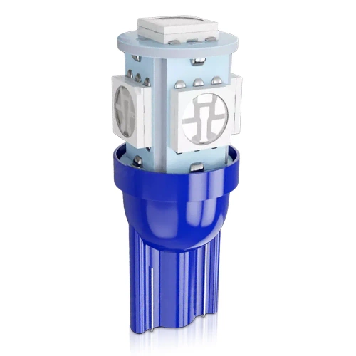 Автомобільна світлодіодна лампа 24В W5W T10 5 SMD 5050