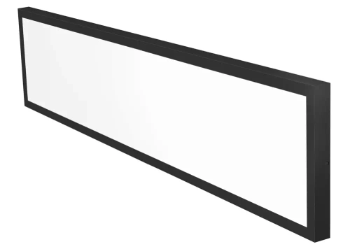 LED-Aufbaupanel 120x30 cm | 60 W | 6.000 lm | schwarz