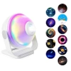 XTY01-BRANCO | Projetor Estrela | Lâmpada noturna RGB com alto-falante embutido