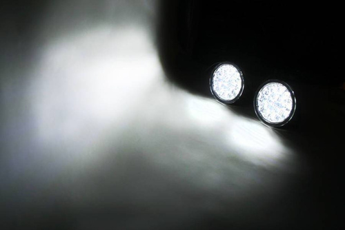 DRL 10 | Lights LED daytime | round 90 mm