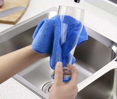 XWB-301-12x | Set of 12 microfiber cloths | Cleaning cloths