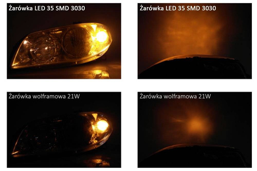 Automobilio LED lemputė BA15S 35 SMD 3030 CANBUS