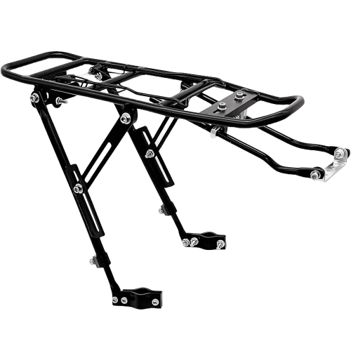 Universal cykelstativ bagpå med fjederklap | Justerbar aluminiumsstativ op til 27 kg | BIK-ZJ667