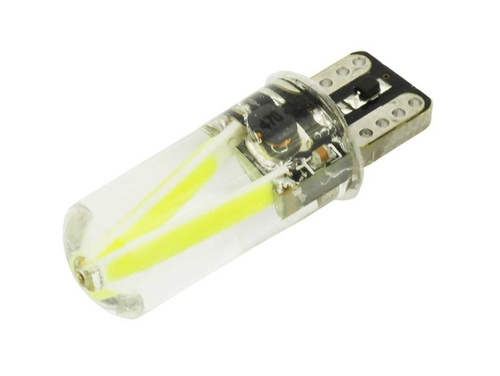 Bec LED auto W5W T10 COB 12V 24V 360 * Filament