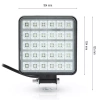 LED-Arbeitsleuchte | quadratisch, 45 W, 30 CREE LEDs, IP67, 25 mm Bauhöhe | WL004-45W-25MM