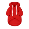 Толстовка з капюшоном для собаки та кота | XS | червоний | PET-015XS-RED