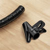CRG-002-2.6M | Housse, organiseur pour câbles et fils | Noir