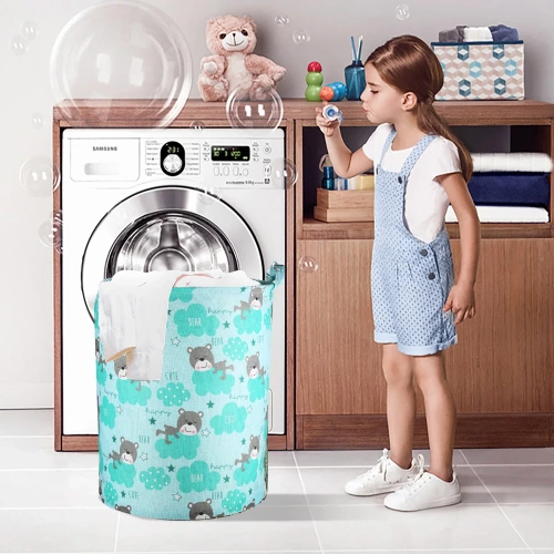 SN-B40-WXBSN-B40-KLD | Conteneur à jouets | Panier à linge | Sac pliable 60L