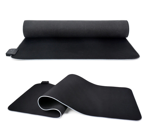MP-001L | Tapis de souris | 80x30 cm | Rétroéclairage LED RVB | 13 modes d'éclairage