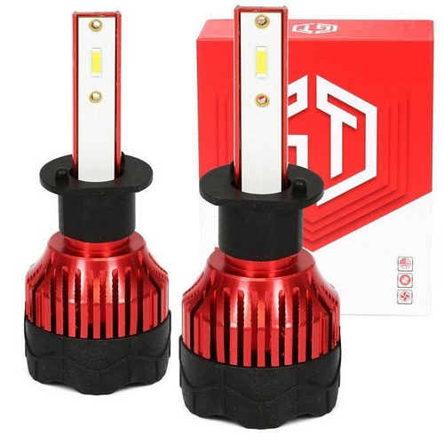 A set of LED bulbs H1 K5 GT ZES 80W 16000lm