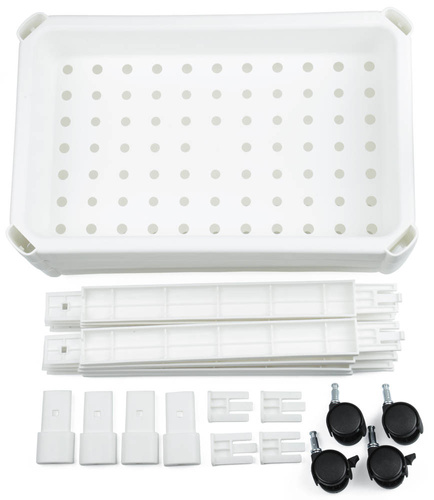 SR2307 | Mobile da bagno mobile | 3 ripiani