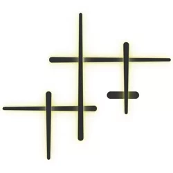 SGY-5in1-B | Modern wall lamp with adjustable arms | 