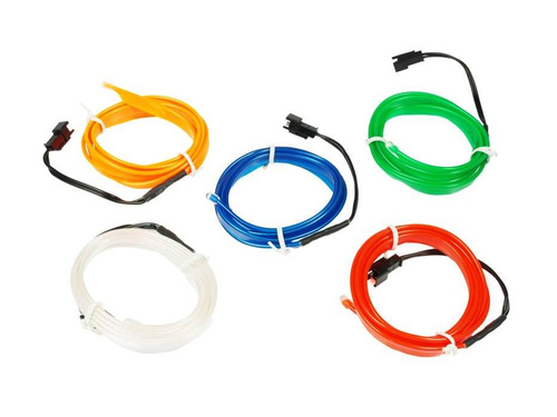 Fiber Ambient Light El Wire | 4 meters