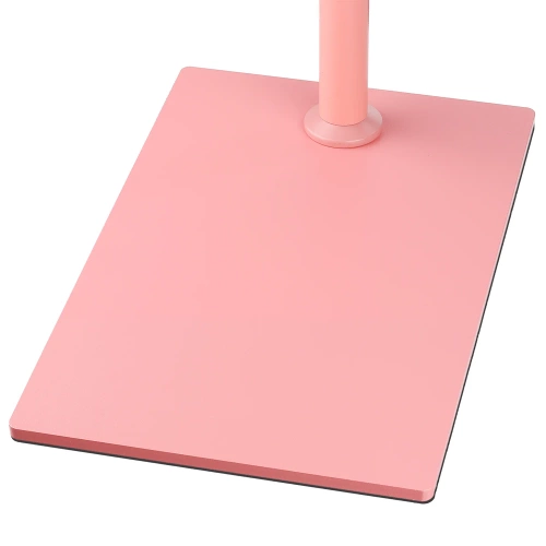 EPT-135-PINK | Lámpa egy tetováló stúdióhoz | Árnyék nélküli LED szépséglámpa | Állólámpa szépségszalonokhoz, szempilla- és körömformázókhoz