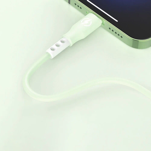 B2-3in1-зелен | USB кабел с три щепсела за зареждане