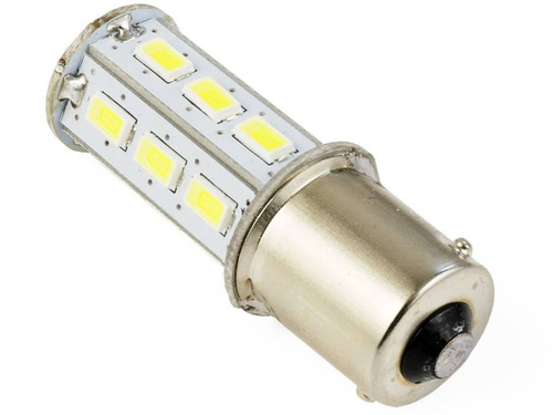 Bec LED auto BA15S 18 SMD 5630