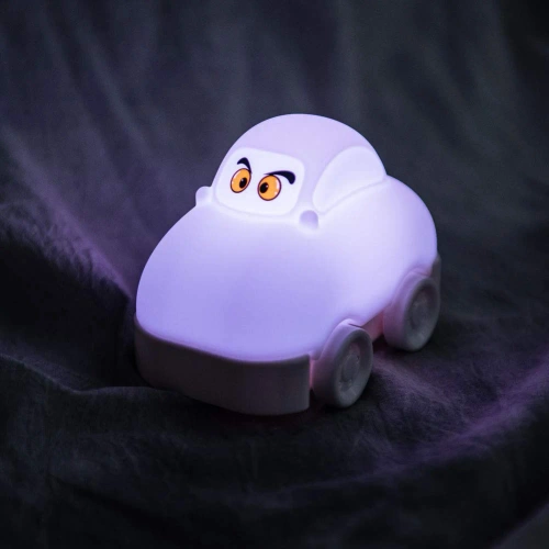 Silicone LED Night Light Car | Portable Children's Lamp 9 Light Colors | JL-604