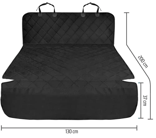 DM-020 | Tapete de porta-malas, capa impermeável para transporte de animais