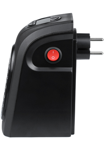 Elektrischer Heizlüfter, Mini-Thermoventilator, Heizgerät | 2 Geschwindigkeiten | Thermostat 15–32 °C | Timer | JM-112