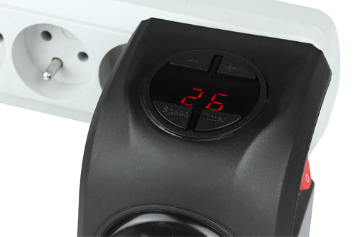 JM-112 | Încălzitor electric, mini-încălzitor cu ventilator, farelka | 2 viteze | termostat 15-32 grade C | temporizator