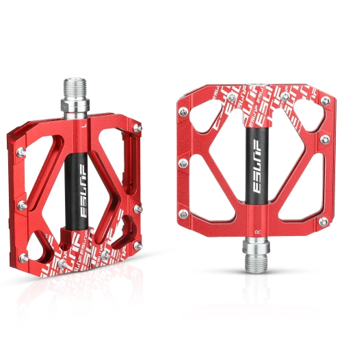 Pedali per bicicletta con cuscinetti industriali Cr-Mo | Pedali leggeri con perni | KP-316