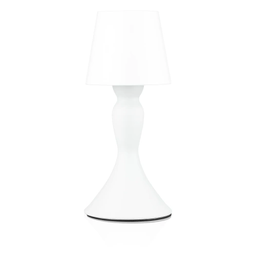 Trådløs natlampe med indbygget batteri | Stilfuld bordlampe med justerbar farve og lysintensitet | YG-D021-WHITE