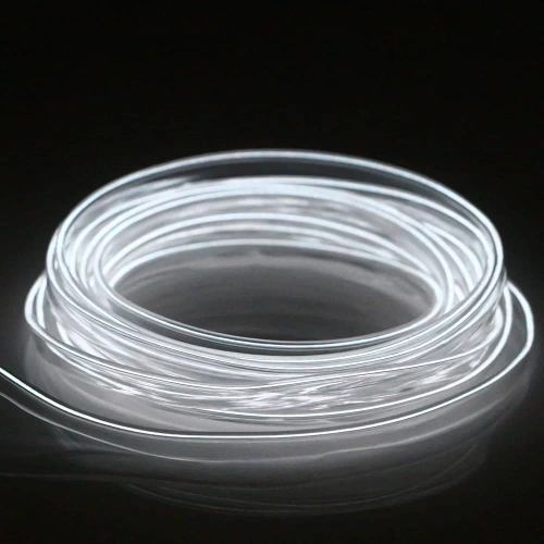 Luz Ambiental RGB-3M |Fibra óptica de una cara | Tira de leds multicolores | El alambre