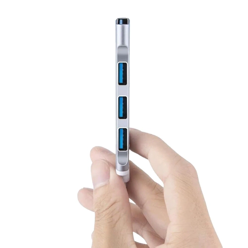 CENTRO | Divisor USB-C para 4x USB-A | adaptador, divisor tipo C 4 em 1