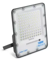 LD66-100W | 100W LED prožektorius su nuotolinio valdymo pulteliu | 2500 lm, 6000 mAh, IP66