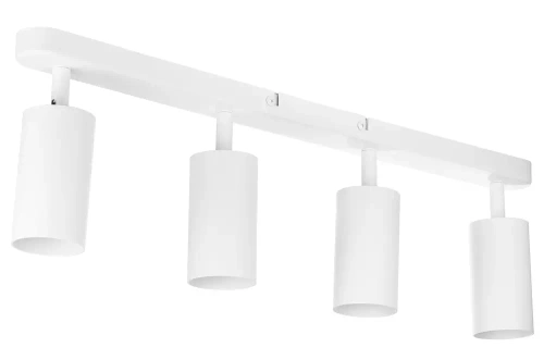 MS-GU10-4 | Plafonnier à 4 lampes, 4x spot mobile GU10 blanc