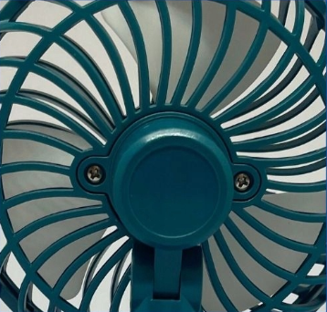 FY-049-LB | Compact desk fan | USB power supply | blue