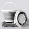 Camping-Schüssel | 10 l | faltbar universell | Silikon-Babywanne | tragbarer Eimer | XCP-10L