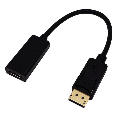 DP-H-30CM-Zwart | HDMI (f) - DisplayPort-kabel | 4K | 30 cm